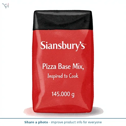Sainsbury's Pizza Base Mix, Inspired to Cook 145g