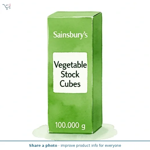 Sainsbury's Vegetable Stock Cubes 10 x 10g