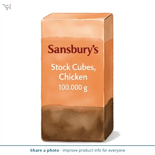 Sainsbury's Stock Cubes, Chicken 10x10g