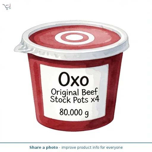 Oxo Original Beef Stock Pots x4 80g