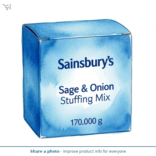 Sainsbury's Sage & Onion Stuffing Mix 170g