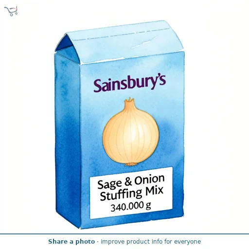 Sainsbury's Sage & Onion Stuffing Mix 340g