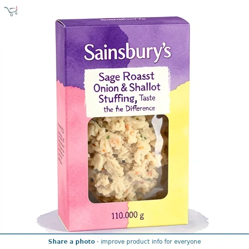 Sainsbury's Sage Roast Onion & Shallot Stuffing, Taste the Difference 110g