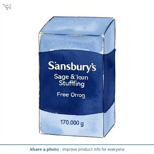 Sainsbury's Free From Sage & Onion Stuffing 170g