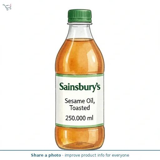 Sainsbury's Sesame Oil, Toasted 250ml