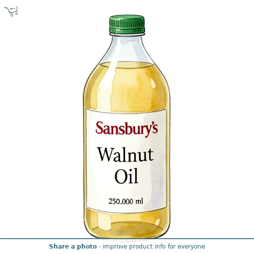 Sainsbury's Walnut Oil 250ml