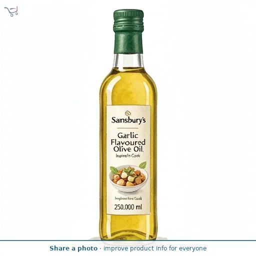 Sainsbury's Garlic Flavoured Olive Oil, Inspired to Cook 250ml