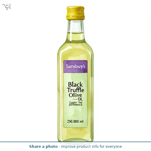 Sainsbury's Black Truffle Olive Oil, Taste the Difference 250ml