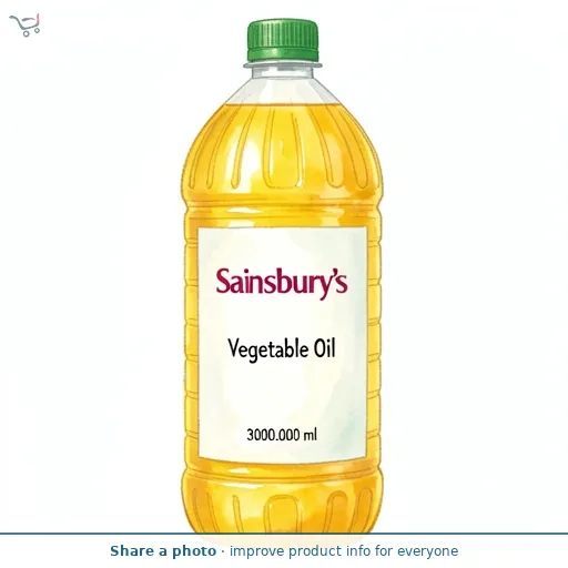 Sainsbury's Vegetable Oil 3L