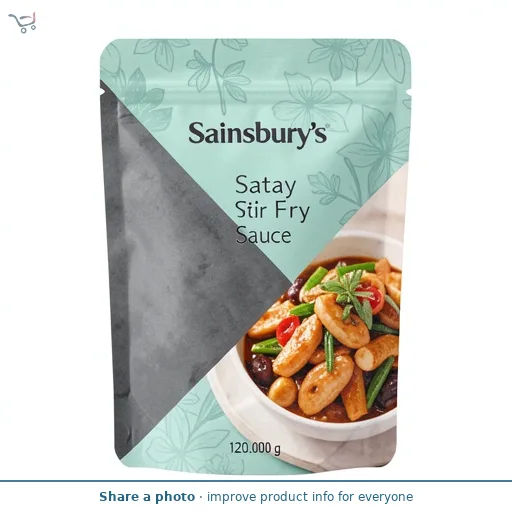 Sainsbury's Satay Stir Fry Sauce 120g