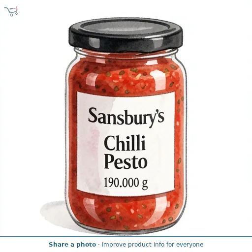 Sainsbury's Chilli Pesto 190g