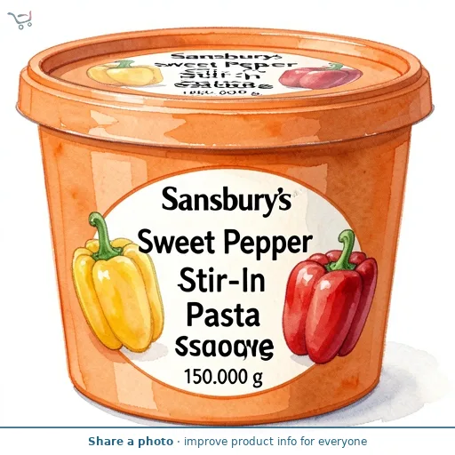 Sainsbury's Sweet Pepper Stir-In Pasta Sauce 150g