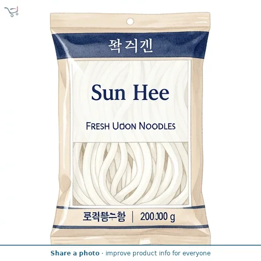 Sun Hee Fresh Udon Noodles 200g
