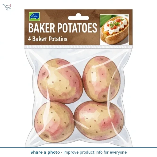 Glens of Antrim 4 Baker Potatoes