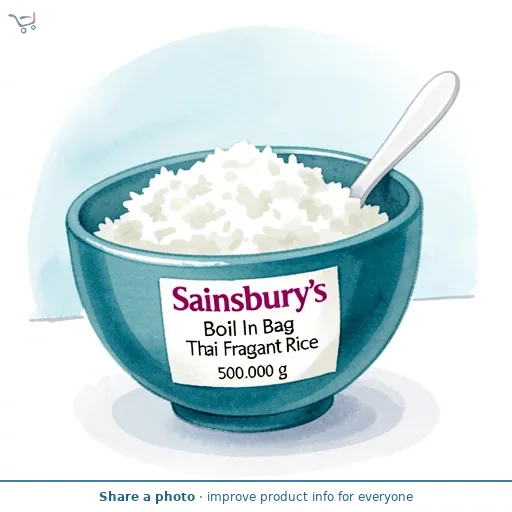 Sainsbury's Boil In Bag Thai Fragrant Rice 4x125g