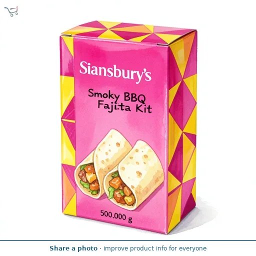 Sainsbury's Smoky BBQ Fajita Kit 500g