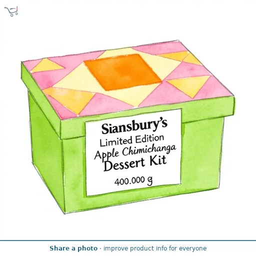 Sainsbury's  Limited Edition Apple Chimichanga Dessert Kit 400g