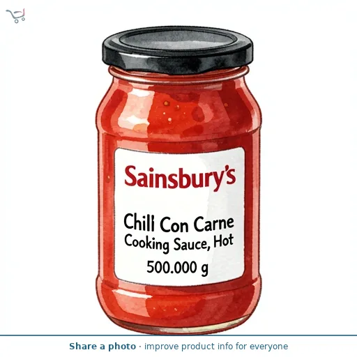 Sainsbury's Chilli Con Carne Cooking Sauce, Hot 500g