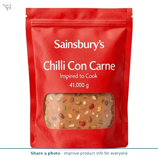 Sainsbury's Chilli Con Carne, Inspired to Cook 41g