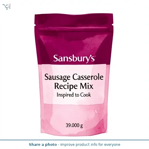 Sainsbury's Sausage Casserole Recipe Mix, Inspired to Cook 39g
