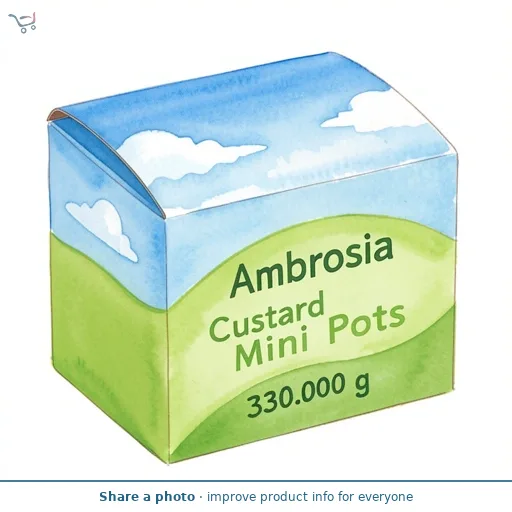 Ambrosia Custard Mini Pots 6x55g