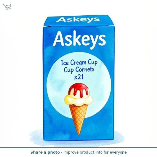 Askeys Ice Cream Cup Cornets x21