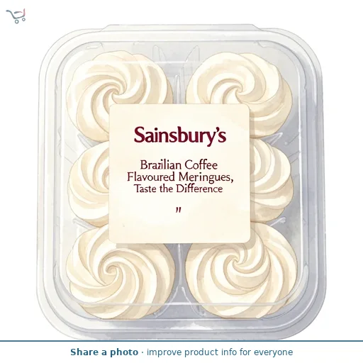 Sainsbury's Brazilian Coffee Flavoured Meringues, Taste the Difference
