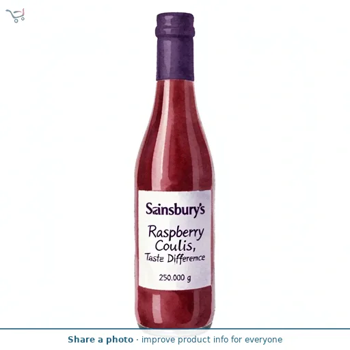 Sainsbury's Raspberry Coulis, Taste the Difference 250g