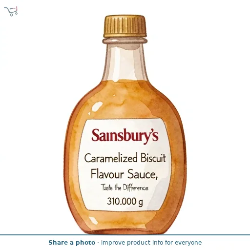 Sainsbury's Caramelised Biscuit Flavour Sauce, Taste the Difference 310g