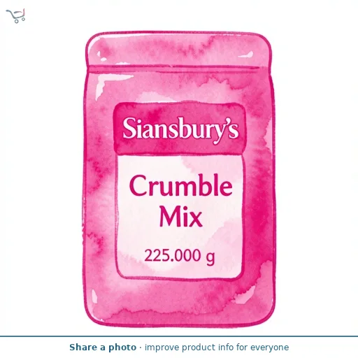 Sainsbury's Crumble Mix 225g