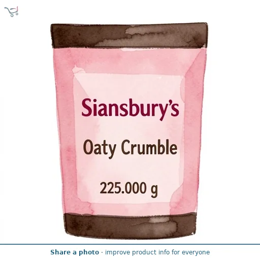 Sainsbury's Oaty Crumble 225g