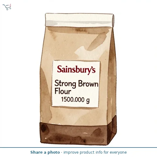 Sainsbury's Strong Brown Flour 1.5kg
