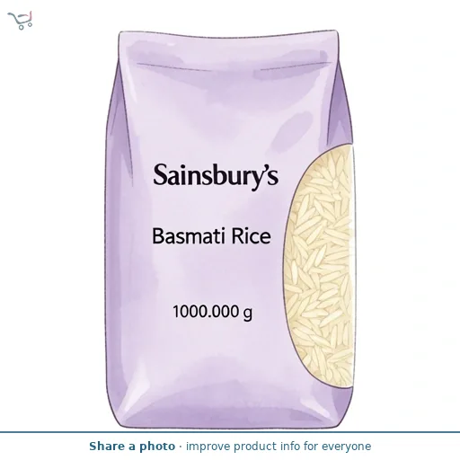 Sainsbury's Basmati Rice 1kg