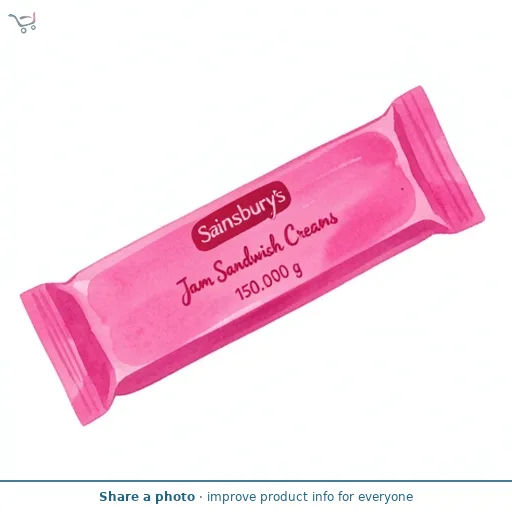 Sainsbury's Jam Sandwich Creams 150g