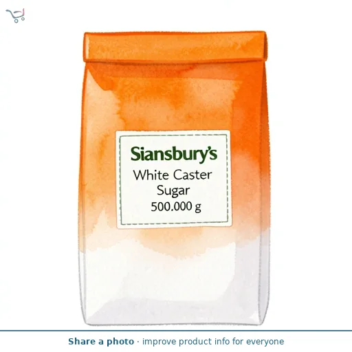 Sainsbury's White Caster Sugar 500g