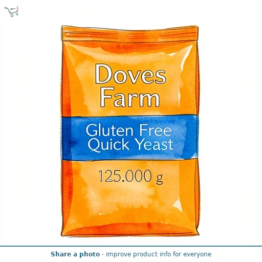 Doves Farm Gluten Free Quick Yeast 125g