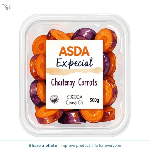 ASDA Extra Special Chantenay Carrots 500g