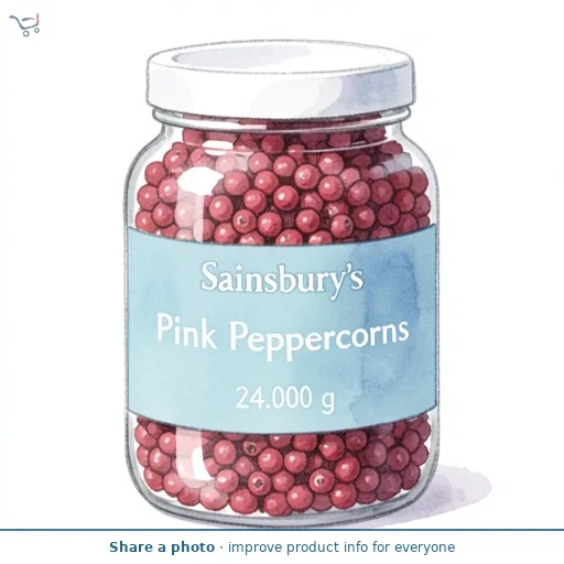 Sainsbury's Pink Peppercorns 24g