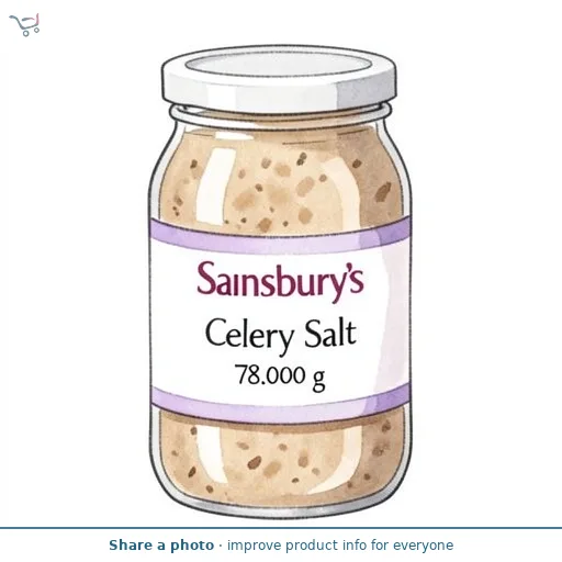 Sainsbury's Celery Salt 78g