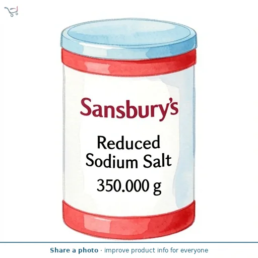 Sainsbury's Reduced Sodium Salt 350g