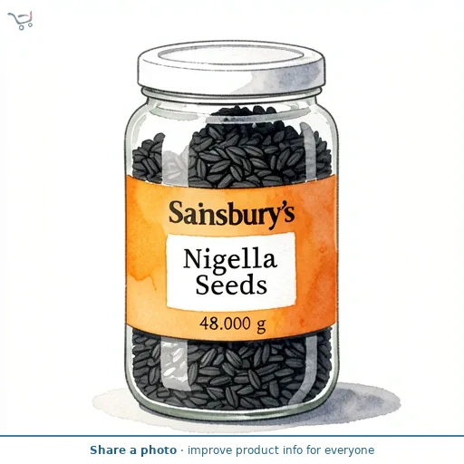 Sainsbury's Nigella Seeds 48g
