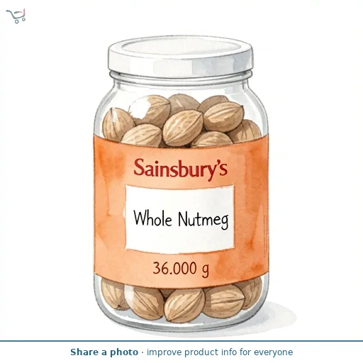 Sainsbury's Whole Nutmeg 36g