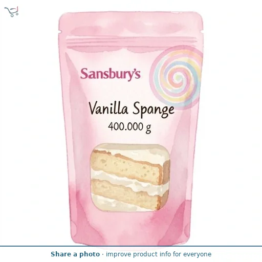 Sainsbury's Vanilla Sponge 400g