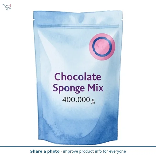 Sainsbury's Chocolate Sponge Mix 400g