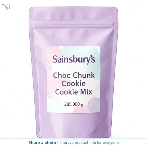 Sainsbury's Choc Chunk Cookie Mix 285g