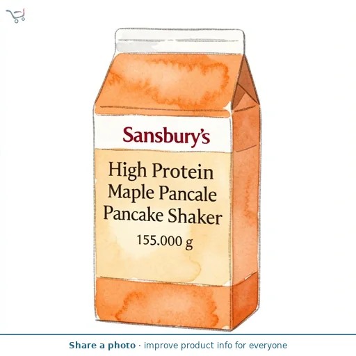 Sainsbury's High Protein Maple Pancake Shaker 155g