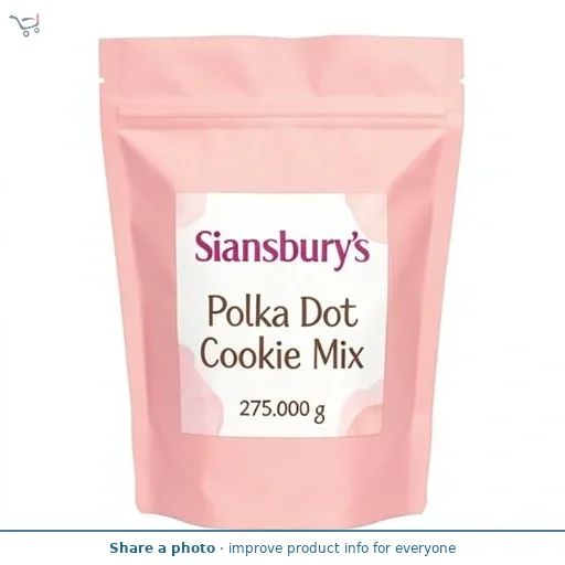 Sainsbury's Polka Dot Cookie Mix 275g