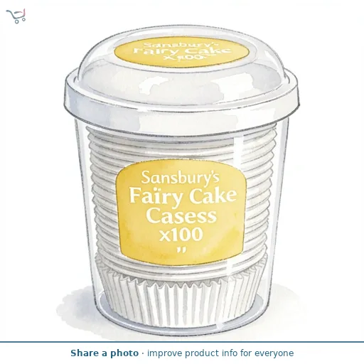 Sainsbury's Fairy Cake Cases x100