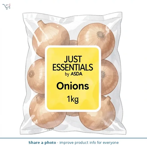 JUST ESSENTIALS by ASDA Onions 1kg