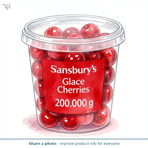 Sainsbury's Glace Cherries 200g